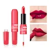 Doppelkopf-Tasse mit mattem Lipgloss 2-in-1 natürliche Lippen mit dauerhaftem wasserresistenten Lippenstift