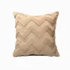 Plush Pillowcase Solid Color Sofa Hug Pillowcase Living Room Decorations Cushion Cover Home Decorations Hotel Decoration HHXD24348
