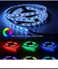 LED -remsor RGB 5050 SMD 300LED 5M vattentät IP65 Flexibel strip Light DC 12V Utbytbar färg för julfest utomhusljus