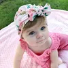 INS Baby Girls Boy Hats с ушами кролика малыша мягкий тюрбан узел бантик бантики младенческий малыш бутик индийской тюрбан весной летняя шляпа шапка 13 стилей M4015