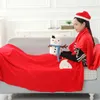 Santa Claus elk snowman cartoon coral fleece blanket roll air conditioning blanket birthday gifts Christmas gifts 201111