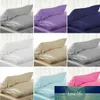 AU 1PC Luxury Silky Satin Pillow Case Solid Color Standard QUEEN King Pillowcase Silk Pillowcase