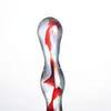 NXY Dildo Cristallo colorato Pad anale Perla di vetro Plug Masturbazione Pene Giocattolo artificiale per adulti Lesbiche1210