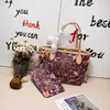 Designer- new colorful shopping bags designer retro letter handbag fashion lady temperament senior shoulder bag