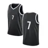 NCAA 8 Walker 7 Durant Hommes 11 Maillots 23 3 Davis City Black Basketball Broderie