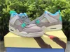 2022 Authentic Union 4 30th Anniversary Taupe Haze Athletic Shoes Hombre Retro Blue Fury Khaki Roma Green Desert Moss Turquoise Dark Off Hombres
