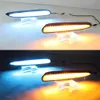 Car LED DayTime Running Lights Väska till Toyota Corolla Sedan 2020, Vitskanning Drl + Ice Blue Night Drl + Streamer Yellow Turn Signals