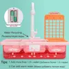Kids Kitchen Toys Electric Dishwasher Simulation Plastic Fruit Cooking Food Pretend Play Cutting Role Playing Girl Birthday Gift 220312