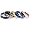 4mm 316L Goud Zilver Zwart Rvs Band Ring voor Vrouwen Titanium Ring voor Mannen Engagement Bruiloft Eternal Lovers Rings Groothandel