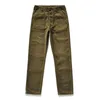 SauceZhan OG107 Utility Fatigue Military VINTAGE Classic Olive Sateen Straight Men Capris Baker Pants 201130