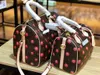 Ms Aging Women Boston torby Messenger torba vintage jakość poduszka Cherry Hand list przewozowy torebki na ramię torebka plecaki 2022 nowość
