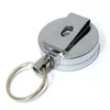 4cm Metalen Delicate ID-kaart Badge Houder Reel Recoil Riem Clip Duurzaam Intrekbare Trekketting Reel HHC2869