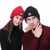 Wireless Bluetooth Beanie Hat Unisex Beanie Soft Knitted Hat 5.0 Smart Cap Stereo Headphone Headset with LED Light with OPP bag