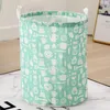 Flamingo Foldable Laundry Basket Waterproof Dirty Clothes Washing Laundry Baskets Storage Bag Organizer Clothing Storage Box WDH1230