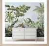 American Wallpapers Tropical Garden Living Room Dining TV Tła Tapeta Dostosowane