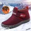 Amoureux chaussures nouvel hiver hommes chaussures bottes de neige mocassins chaud fourrure bottines chaussures hommes baskets 201204