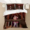 タイタン3D印刷された寝具セットのアニメ攻撃布団カバー枕カバーの掛け布団寝具セットベッドクロスベッドリネンノシートC1018294V