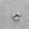 Alloy Tibetan Silver Rondelle Friend Hope Faith Peace 5mm Dia Metal 11x11x8MM Big Hole Beads Jewelry DIY 77pcs/lot L1606 L1605 L1292 L1293