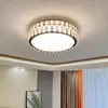 Plafoniere Lampada da soggiorno di fascia alta in cristallo di lusso 2022 Camera da letto da pranzo d'atmosfera moderna e minimalista