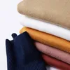 久江ブランド服メンズタートルネック編みセーターソリッドカラーウィンター暖かいセーター男性スリムトップスプラスサイズ3xL XZ-89002 201028