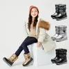 Bottes 30% vraie laine hiver chaud bébé chaussures imperméable enfants neige-30 degrés garder filles garçons enfants 221007