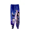 Julie et les fantômes coucher de soleil courbe pantalons de survêtement 3D Joggers pantalons pantalons hommes femmes vêtements Hip Hop Pantalon Homme pantalons de survêtement 4817868