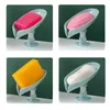 Taşınabilir Vantuz Sabun Yemekleri Plastik Yaprak Boşaltma Sabunlar Tutucu Sünger Tepsi Plaka Kaymaz Mutfak Banyo Duş Aksesuarları Otel Malzemeleri ZL0579