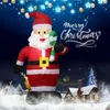 God jul uppblåsbar jultomten Snowman Tree Year Balloons Party Decoration Home Xmas Decor Y201020267K