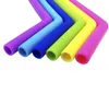 30Set Drinking Straws Set Drink Tools Återanvändbara miljövänliga färgglada kiselstrån för tillbehör till hemstång