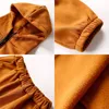 캐주얼 여성 까마귀 두 조각 세트 지퍼 후드 재킷 및 연필 바지 따뜻한 정장 가을 겨울 패션 streetwear tracksuits 220308