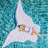 Dev melek kanatlar şişme havuz yüzen hava yatak tembel su parti oyuncak binicilik kelebek yüzme yüzüğü piscina 250180cm4771494