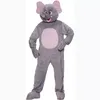 2022 Profesjonalny męski Elephant Plush Maskotki Kostium Halloween Boże Narodzenie Fantazyjny Party Dress Character Garnitur Karnawał Unisex Dorośli Outfit