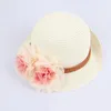 HAT 2020 Spring Summer Children Flower Dome Straw Hat Baby Girls Beach Hats Kids Sun Ladies Beach Cap i 27 år1406517