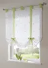 Roman shade European style tie up curtain kitchen curtain Sheer Curtains tab top brand curtains cortinas Y200421