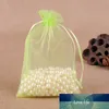 Sacchetti di organza 25x35 cm 100 pezzi / lotto Sacchetti per imballaggio regalo con coulisse grandi