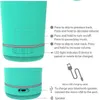 18oz Smart Bluetooth Bluetooth Tumbler Acciaio inox Acciaio inossidabile Speaker Musica Coppa USB Carica USB Outdoor Portable Tazza da viaggio Portatile 6 colori