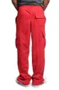 2020 Yeni Koşu Ter Pantolon Pantolon Düz Renk Rahat Gevşek Pantolon Erkekler Joggers Spor Salonları Marka Cepler Kargo Pantolon Artı Boyutu X1228