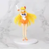 5 teile/satz Japanische Anime Cartoon Sailor Moon Action Figure 18 cm Mercury Mars Jupiter Venus Figuren Kinder Puppe Spielzeug7539081