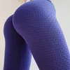 Legging da yoga a vita sexy Accendi di allenamento con leggings da bottino Donne Skinny Hip Up Pants Fitness Gym Abbigliamento