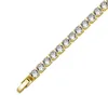 新しいゴールドテニスブレスレットデザイナー女性アイスアウトチェーンメンズブレスレットaaa zirconia sier bangle bange diamond chains bangles hiphop man womens jewelry 7-8 "