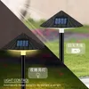 2 pièces lumière de jardin solaire LED lanternes de lampe de champignon à énergie solaire éclairage de paysage extérieur étanche pour pelouse de cour de Patio de voie 1546823