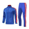 Herrspårar Mens Tracksuit Set Two Piece Men Sports Wear Fashionblock Jogging Suit Autumn Winter Outfits Gym Cloth1926