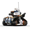 Reconnaissance tank intelligent robot building block plug-in tracked vehicle children's Day boy's gift