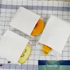 100 pièces sac en papier Kraft blanc résistant à l'huile alimentaire frites poulet frit pain Hamburger Burrito sacs en papier à emporter emballage alimentaire