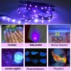 Bande lumineuse LED Bandes LED flexibles Lumières Lampe UV ultraviolette 385-400nm Ligth noir 2835 SMD DC12V LEDRibbon Pour Glow Party