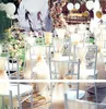 20 pc's/lot romantische witte stoel covers tuin bruiloft decoraties riem knoop feeststoelen rug schuifjes boog stropdas lint verjaardag kerstmis kerst prom evenement decors al8465