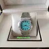 GR Super kwaliteit herenhorloges Horloge 5711/1A-018 5711 40 mm blauwe wijzerplaat roestvrij staal CAL.324SC uurwerk Automatisch transparant mechanisch Heren Mr-horloges