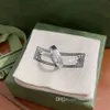 Designer Fashion 925 argent sterling crâne anneau lettres hommes et femmes parti promesse champion bijoux amoureux couple cadeau avec boîte