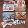 Natale Babbo Natale Jigsaw Puzzle in legno Gioco Mini puzzle in legno giocattolo per bambini regali giocattoli educativi JK2010KD