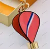 Hot Air Balloon Keychain Unisex Fashion Designer Leather Keychains Handbag Cute Handmade Bags Car Key Chain Pendant Buckle with Box